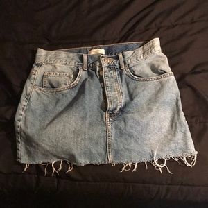 Jean skirt